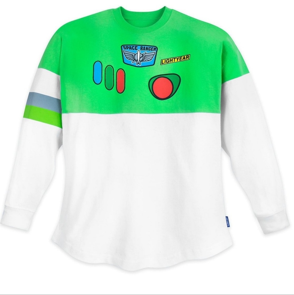 Disney toy story buzz lightyear spirit jersey nwt